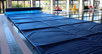 Bubble covers for public pools